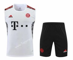 2022-2023 Bayern München White Thailand Soccer Vest Uniform-418
