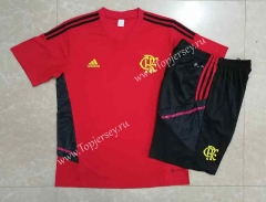2022-2023 Flamengo Red Short-sleeved Thailand Soccer Tracksuit-815