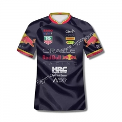 2022 Red Bull Gray&Black Round Collar Formula One Racing Suit