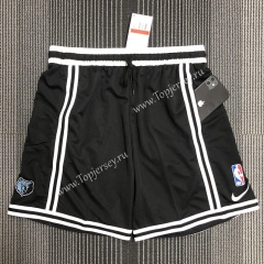 2021-2022 Memphis Grizzlies Black American NBA Training Shorts-311