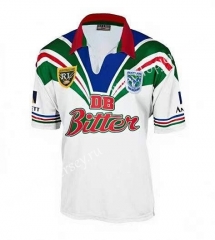 Retro Version New Zealand Warriors White Thailand Rugby Jersey
