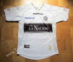 Retro Version 2002 Olimpia Asunción Home White Thailand Soccer Jersey AAA-512