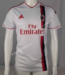 Retro Version 11-12 AC Milan Away White Thailand Soccer Jersey AAA-503