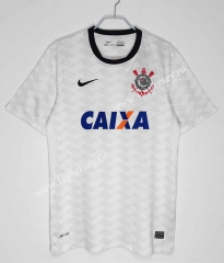 Retro Version 2012 Corinthians Home White Thailand Soccer Jersey AAA-C1046