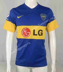 Retro Version 11-12 Boca Juniors Home Blue Thailand Soccer Jersey AAA-512