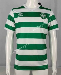 Retro Version 1980-1981 Celtic Home White&Green Thailand Soccer Jersey AAA-503