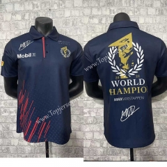 2021-2022 Champions Red Bull Royal Blue Formula One Racing Suit