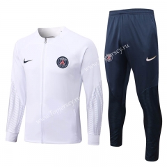 2022-2023 Paris SG White Thailand Soccer Jacket Unifrom-815