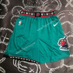 Memphis Grizzlies Green NBA Shorts-311