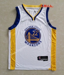 2022-2023 Hot-press Golden State Warriors White #22 NBA Jersey-815