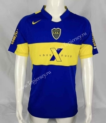 Retro Version 2005 Boca Juniors Home Blue Thailand Soccer Jersey AAA-503
