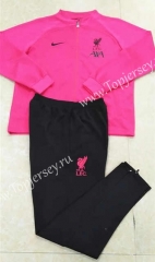 2022-2023 Liverpool Pink Thailand Soccer Jacket Uniform-411