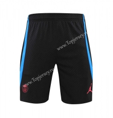 2022-2023 Paris SG Black Thailand Training Soccer Shorts-418