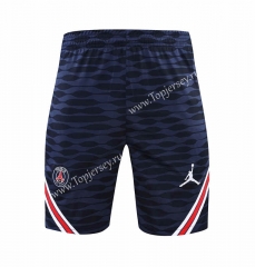 2022-2023 Paris SG Royal Blue Thailand Training Soccer Shorts-418