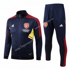 2022-2023 Arsenal Royal Blue Thailand Soccer Jacket Uniform -815