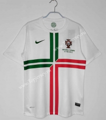 Retro Version 12-13 Portugal Away White Thailand Soccer Jersey AAA-C1046