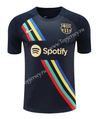 2022-2023 Barcelona Black Thailand Soccer Jersey-418