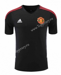 2022-2023 Manchester United Black Thailand Soccer Jersey-418