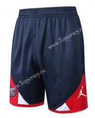 2022-2023 Jordan Paris SG Royal Blue Thailand Soccer Shorts-815