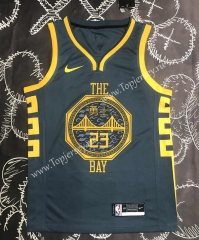 2018 Golden State Warriors Gray #23 NBA Jersey-311
