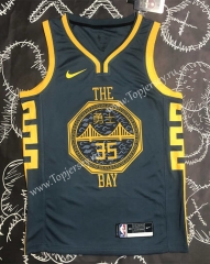2018 Golden State Warriors Gray #35 NBA Jersey-311