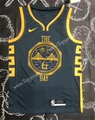2018 Golden State Warriors Gray #6 NBA Jersey-311
