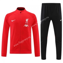 2022-2023 Liverpool Red Thailand Soccer Jacket Uniform-709