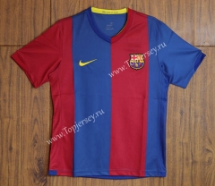 Retro Version 06-07 Barcelona Red&Blue Thailand Soccer Jersey AAA-SL