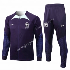 2022-2023 Inter Milan Royal Blue Thailand Soccer Jacket Uniform -815