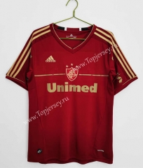 Retro Version 2012  Fluminense de Feira 2nd Away Red Thailand Soccer Jersey AAA-C1046