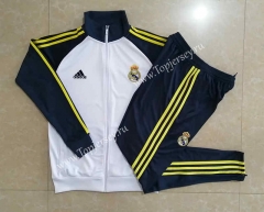 2022-2023 Real Madrid White Thailand Soccer Jacket Uniform-815