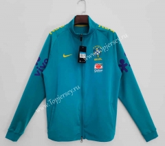 2022-2023 Brazil Blue Thailand Soccer Jacket -C1046