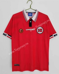 Retro Version 98-99 Norway Home Red Thailand Soccer Jersey AAA-C1046