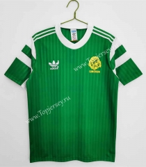 Retro Version 1990 Cameroon Home Green Thailand Soccer Jersey AAA-C1046