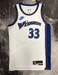 2022-2023 Retro Edition Washington Wizards White #33 NBA Jersey-311