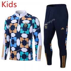 2022-2023 Algeria Colorful Kids/Youth Soccer Tracksuit-411