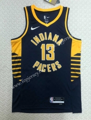 2022-2023 Indiana Pacers Away Black #13 NBA Jersey-311