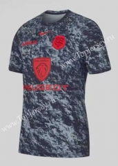 2022-2023 Toulouse Gray Thailand Rugby Shirt