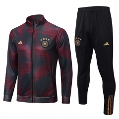 2022-2023 Germany Red&Gray Thailand Soccer Jacket Unifrom-815