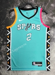 2023 City Edition San Antonio Spurs Blue #2 NBA Jersey-311