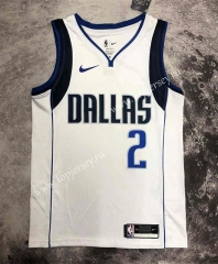 Dallas Mavericks Home White #2 NBA Jersey-311