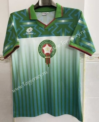94-95 Retro Version Morocco Green Thailand Soccer Jersey AAA-6895