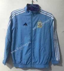 2022-2023 Argentina Blue&Purple Trench Coats-GDP
