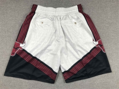 2023 City Edition Chicago Bulls Black&White NBA Shorts-1380