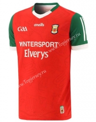 2023 GAA Red Thailand Rugby Shirt