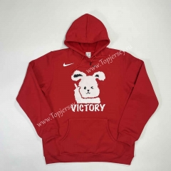 2023 Rabbit Red Tracksuit Top With Hat-GDP