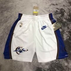 2023 Retro Edition Washington Wizards White NBA Shorts-311