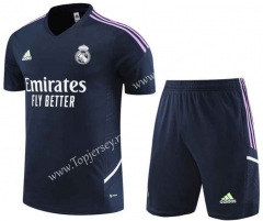 2023-2024 Real Madrid Royal Blue Thailand Training Uniform
