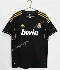 Retro Version 11-12 Real Madrid Away Black Thailand Soccer Jersey AAA-C1046