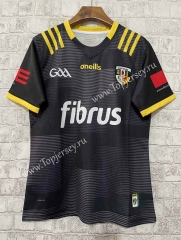 2023 GAA Gray Black Thailand Rugby Shirt